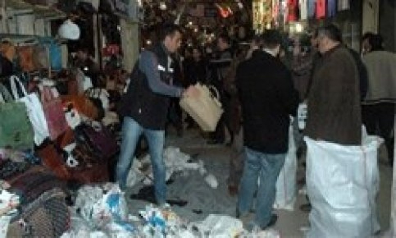 Kapalıçarşı'da büyük operasyon