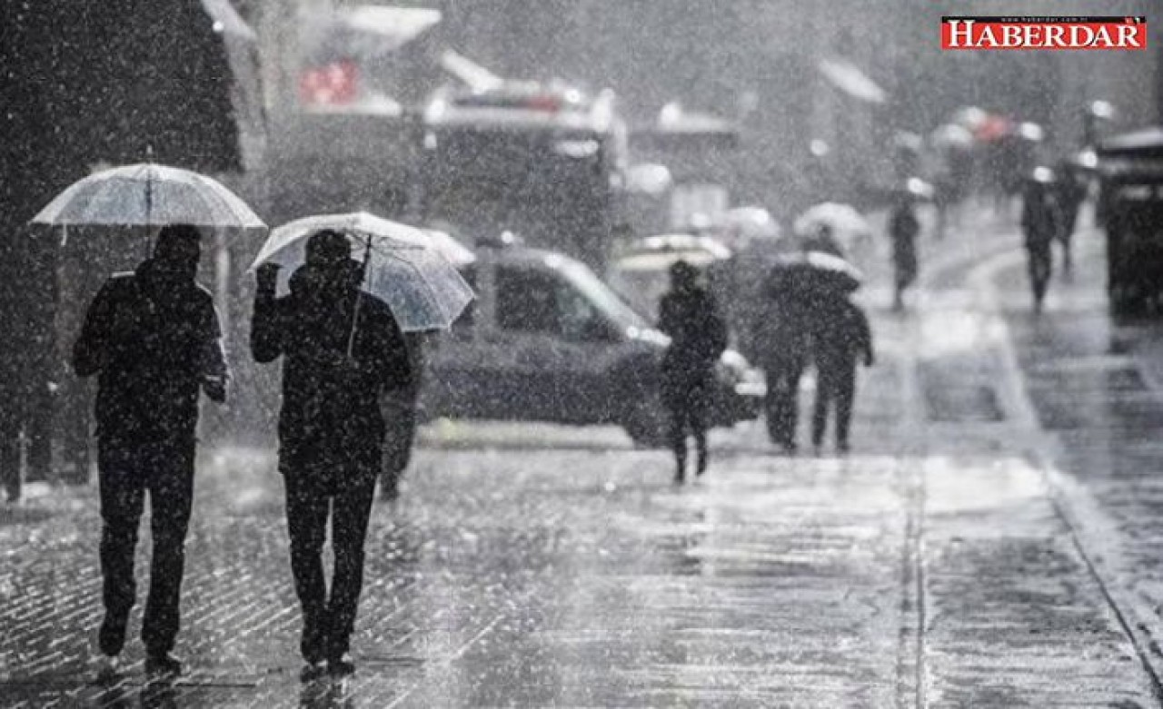 Meteorolojiden bir çok il için yağış uyarısı