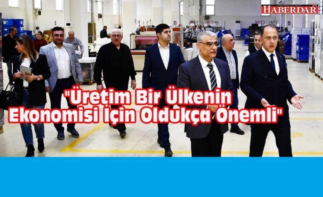 Çalık, İhlas Ev Aletleri fabrikasını ziyaret etti.