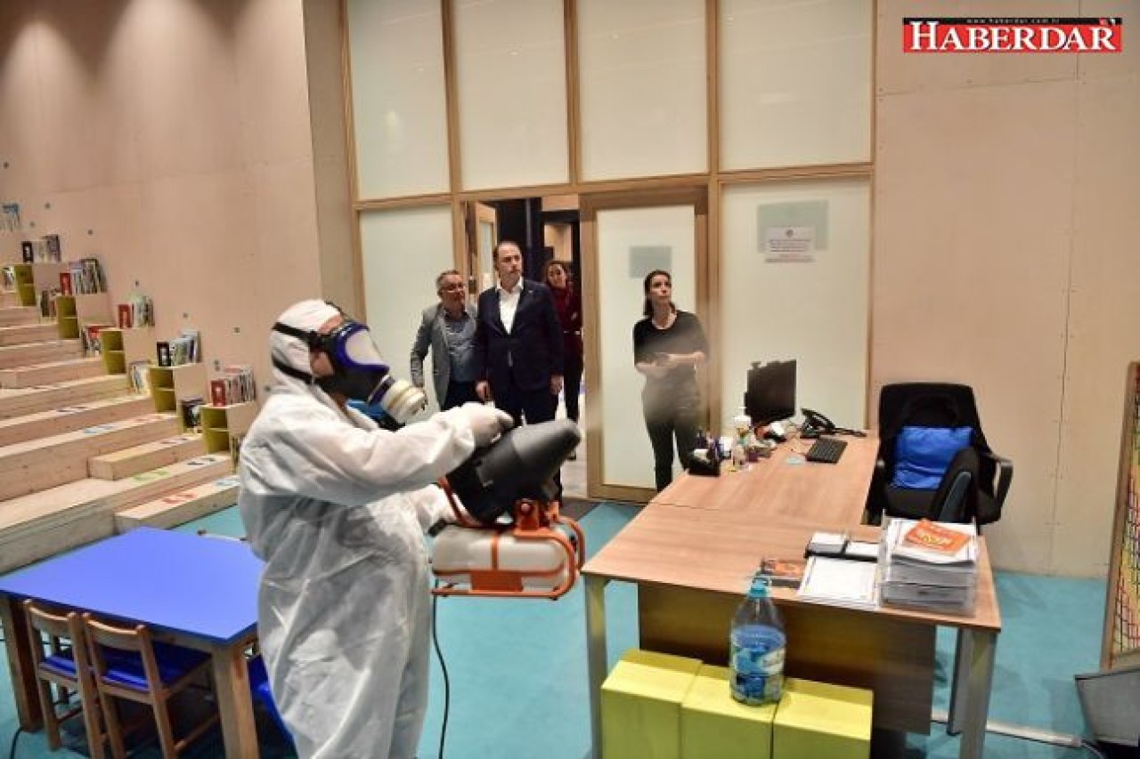 BEYLİKDÜZÜ BELEDİYESİ’NDE KORONAVİRÜS MESAİSİ