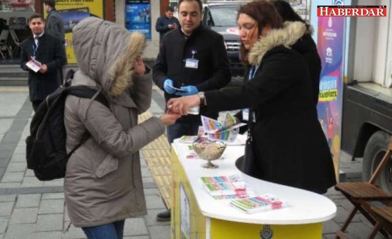 İBBden meydanlarda koronavirüs bilgilendirme çalışmaları