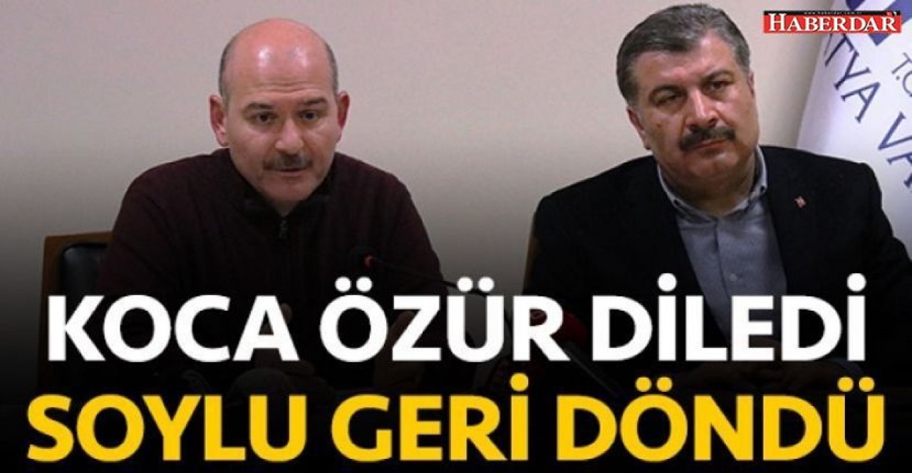 Koca özür diledi Soylu görevde kaldı... Bin 500 TIRı ülkeye soktu, bakanlıktan oldu