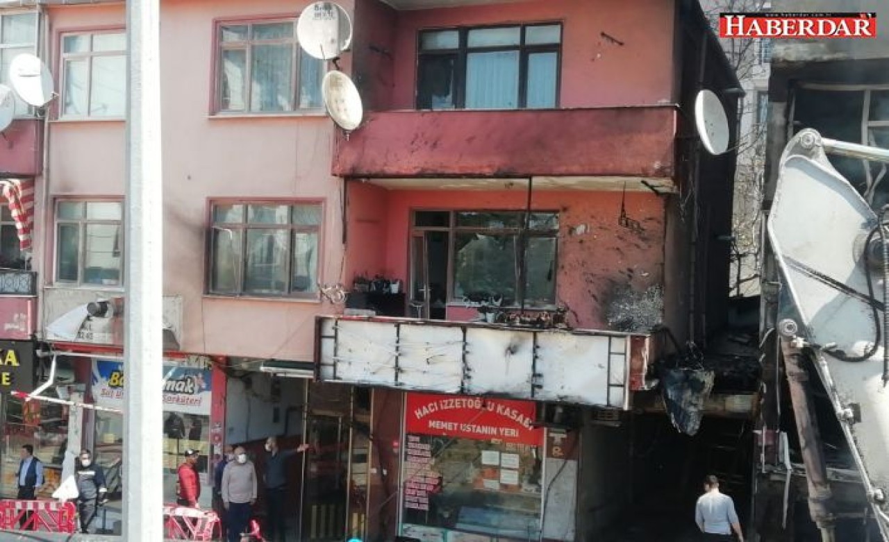 Gürpınarda doğalgaz borusu patladı!