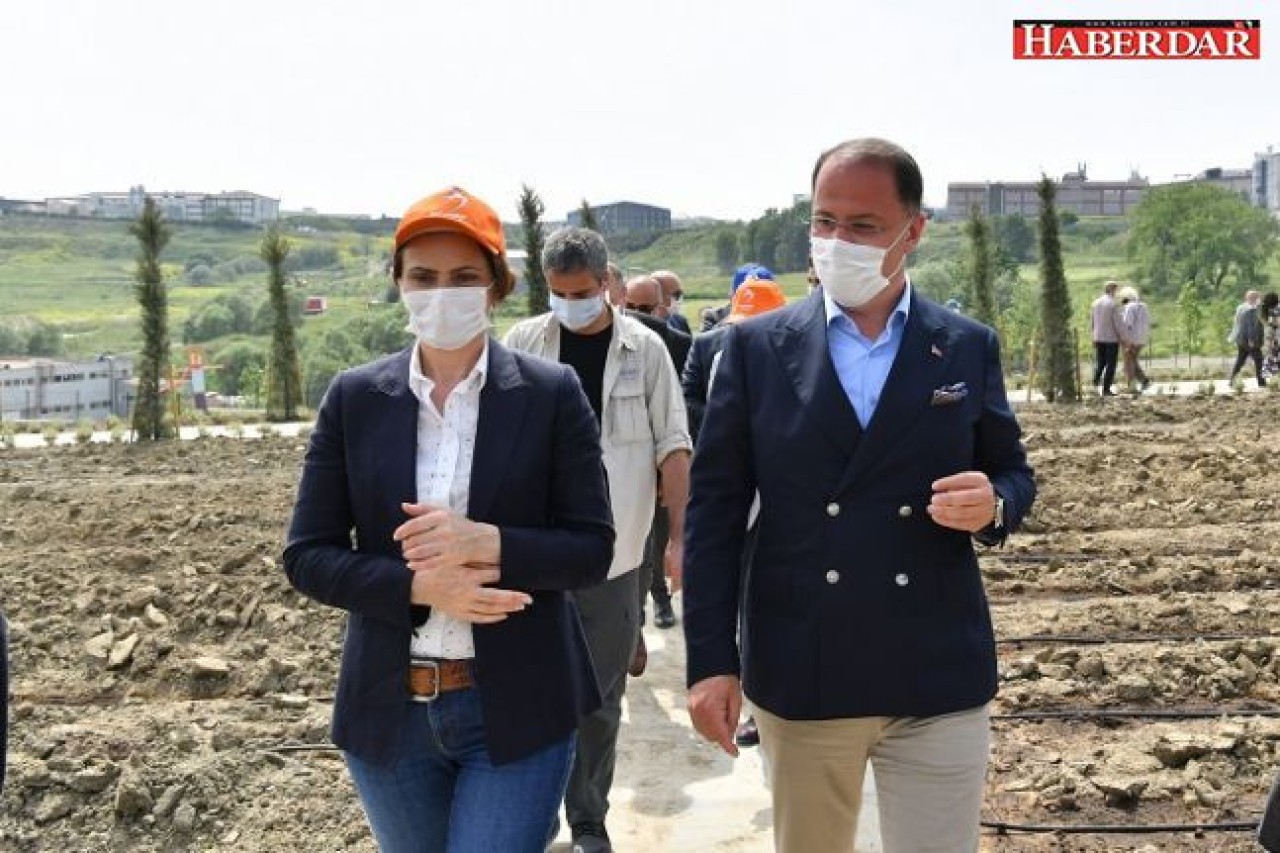 CANAN KAFTANCIOĞLU’NDAN BEYLİKDÜZÜ’NE ZİYARET