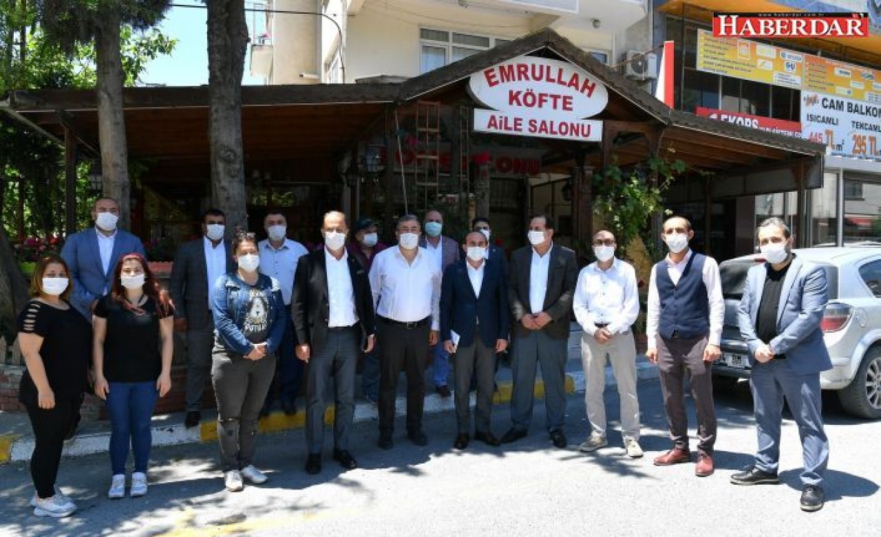 BAŞKAN ÇALIK BÖLGE ESNAFIYLA BİR ARAYA GELDİ