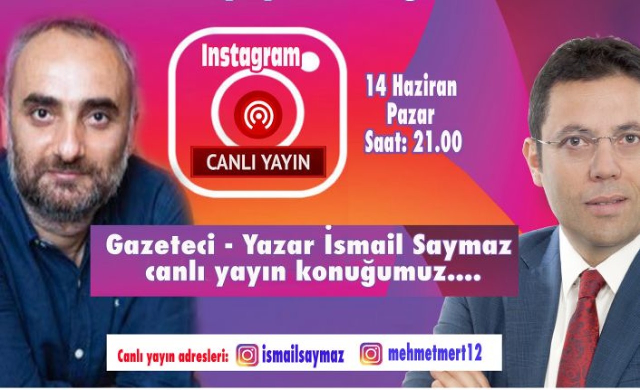 İsmail Saymaz canlı yayında Mehmet Mertin konuğu