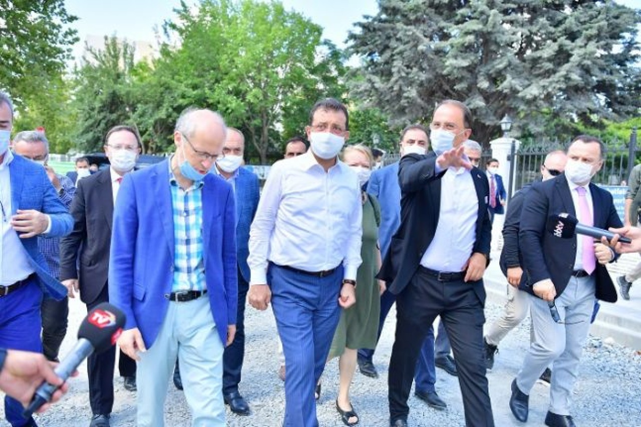 ÇALIK, PROJELERİ İMAMOĞLU İLE YERİNDE İNCELEDİ