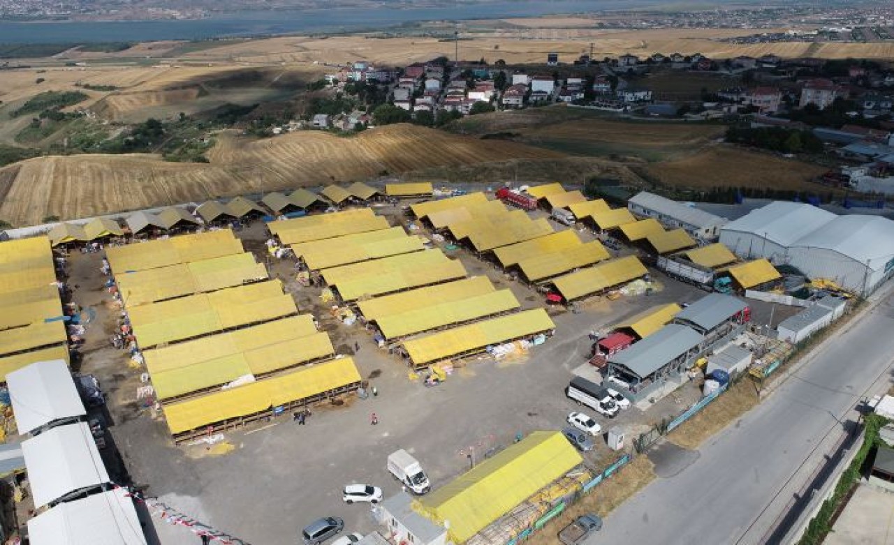 Büyükçekmece’de kurban kesim ve satış alanı bayrama hazır 