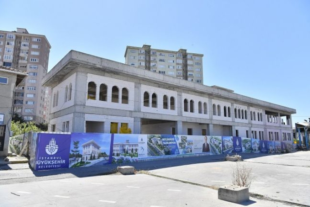 MEVLANA CAMİİ MÜFTÜLÜK BİNASI YAPIMI TAMAMLANIYOR