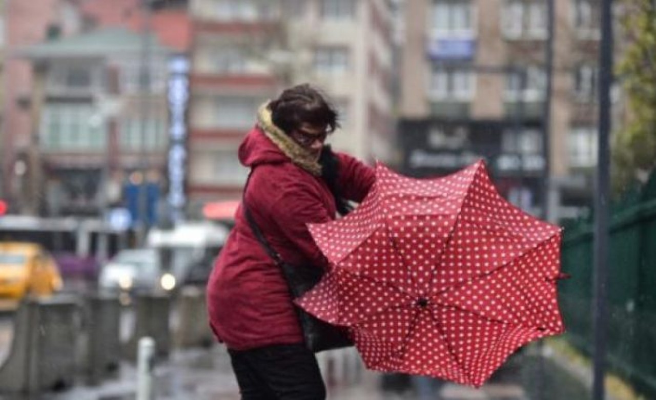 Meteorolojiden kuvvetli rüzgar uyarısı