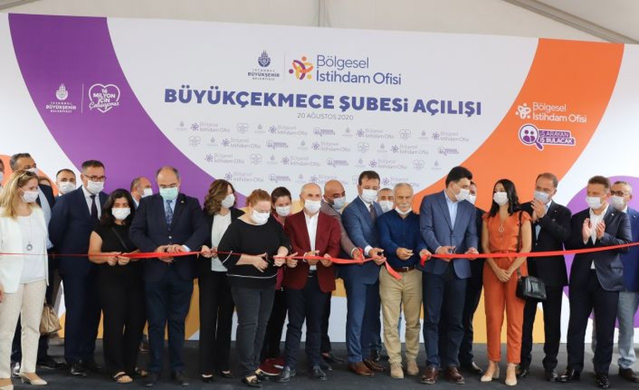 İBB 5’inci Bölgesel İstihdam Ofisi’ni Büyükçekmece’de açtı