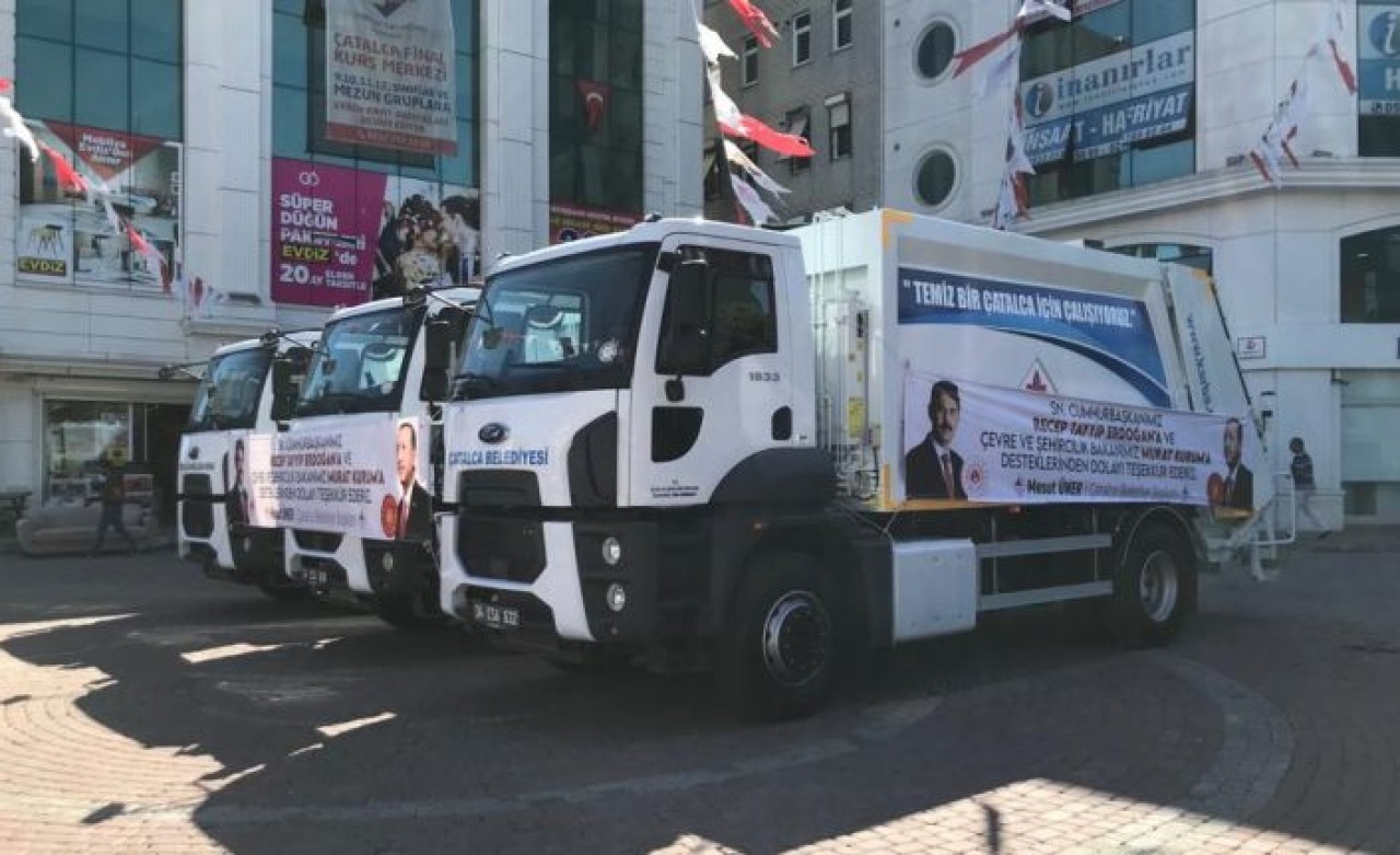 Başkan Mesut Üner “Yeni Temizlik Araçlarımız İlçemize Hayırlı Uğurlu Olsun”