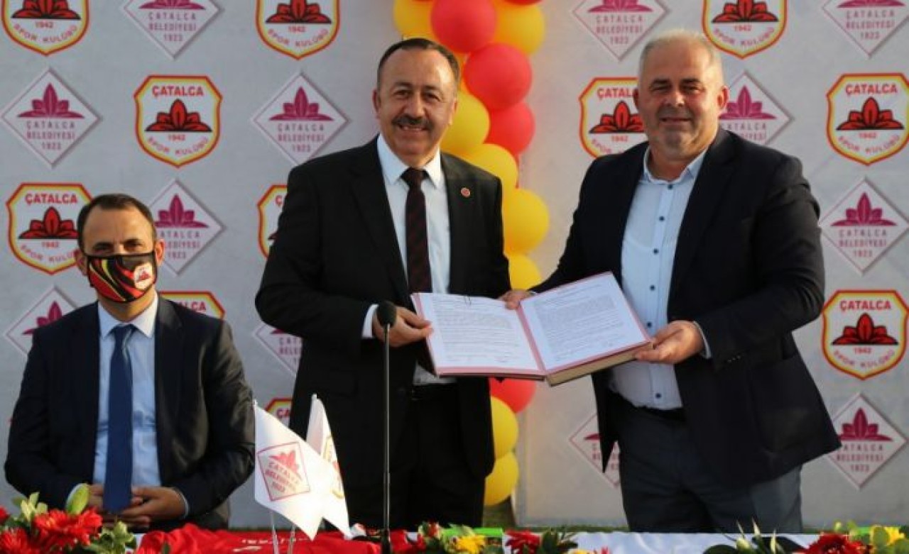 İMZALAR ÇATALCASPOR İÇİN ATILDI