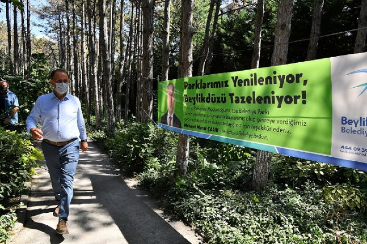 PARKLAR YENİLENİYOR, BEYLİKDÜZÜ TAZELENİYOR