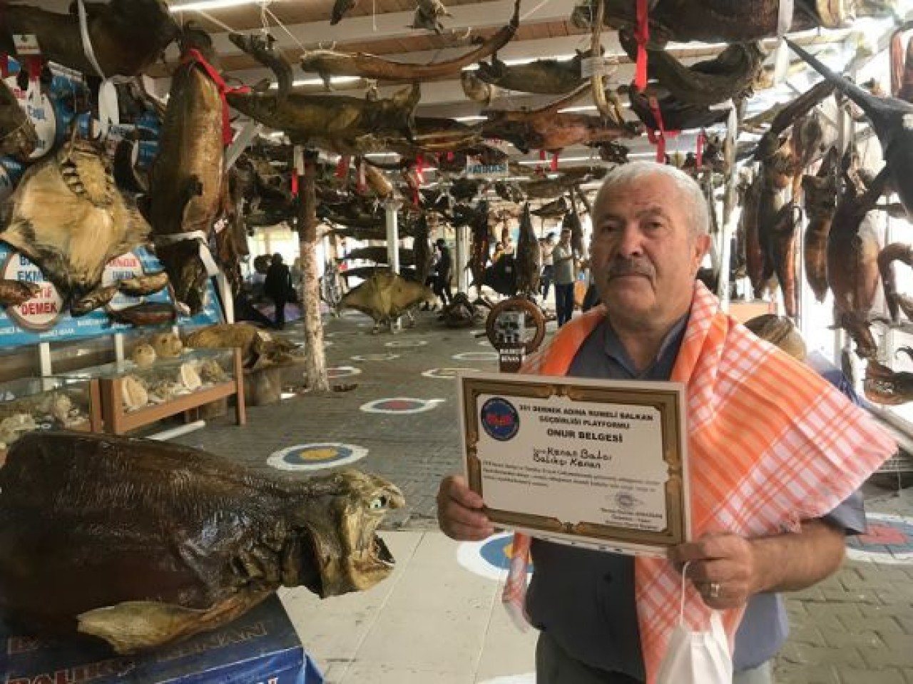 Türkiye’nin tek balık müzesine ödül