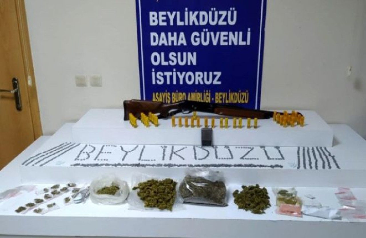 Beylikdüzünde uyuşturucu satılan villaya operasyon