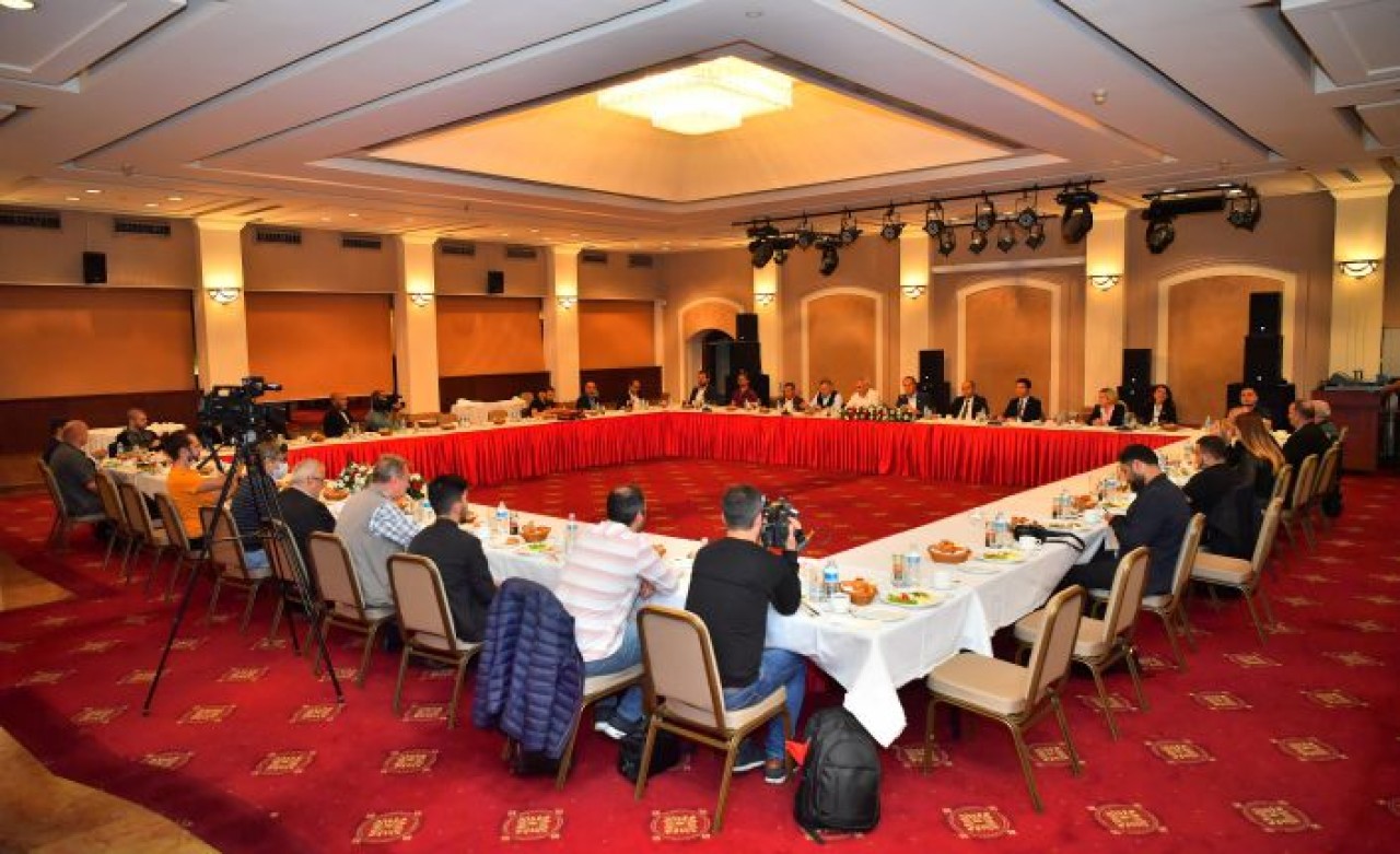 ÇALIK, TRABZON BASINI İLE BİR ARAYA GELDİ