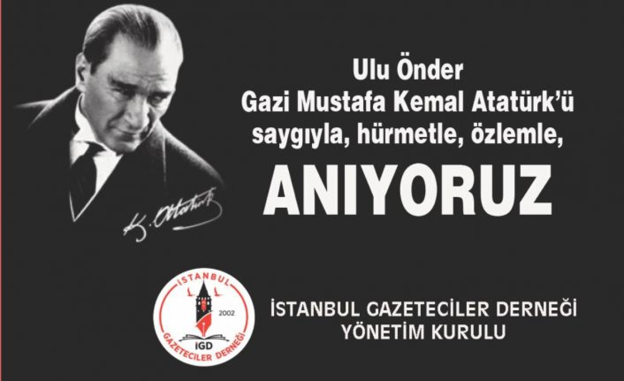 İGDden 10 Kasım mesajı