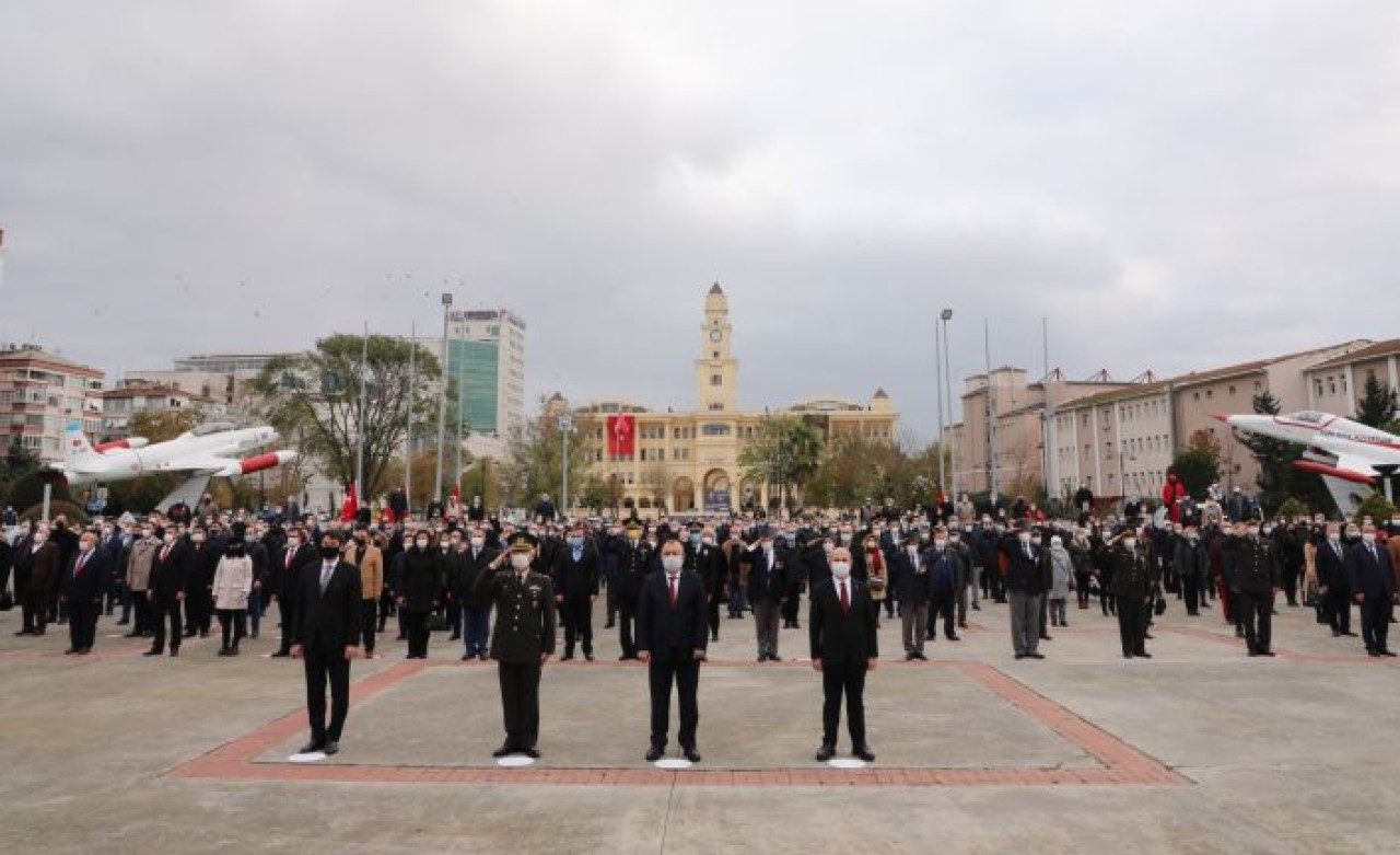 Büyük Atatürk saygı, sevgi ve minnetle anıldı