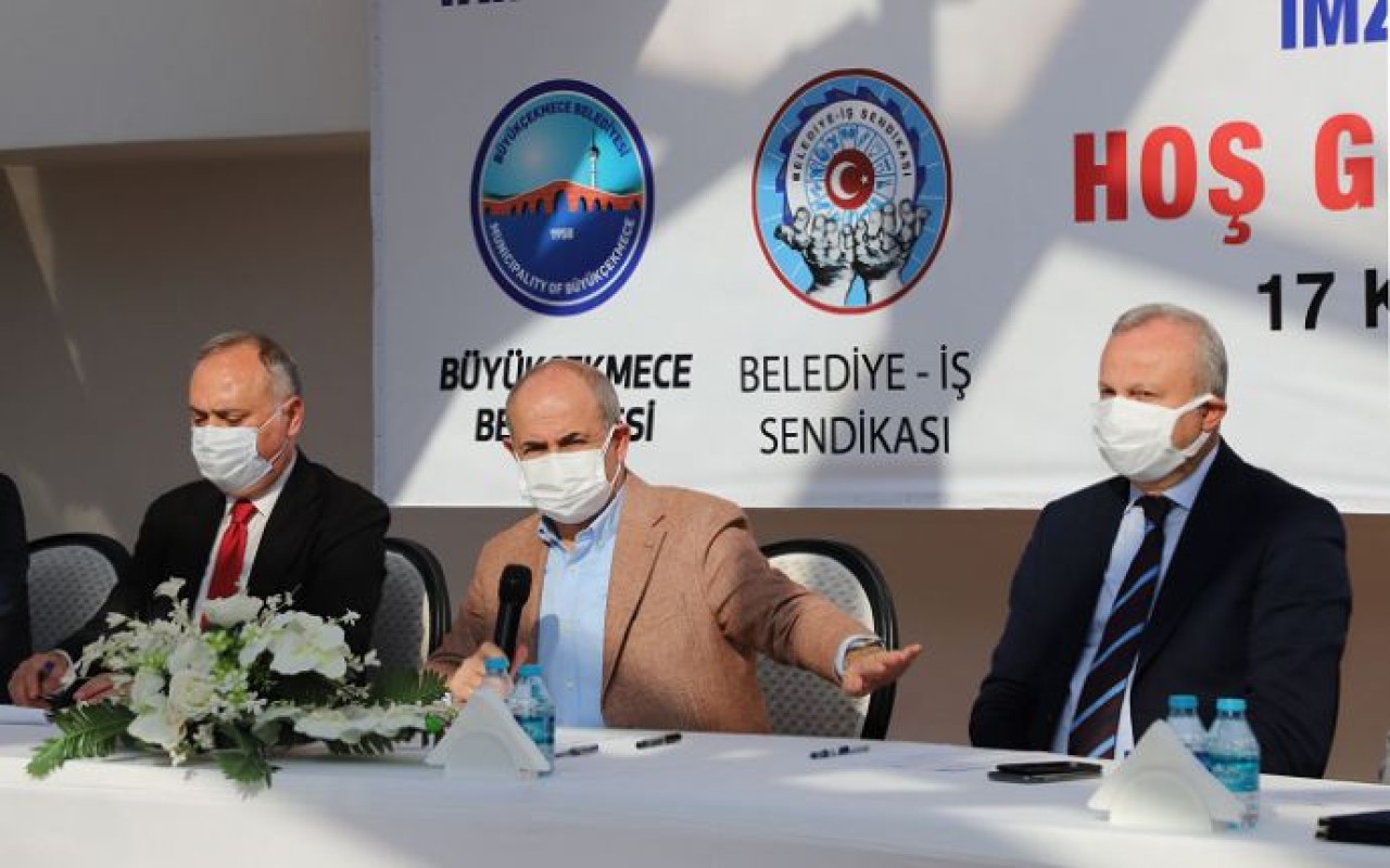 Büyükçekmece Belediyesi’nde toplu iş sözleşmesi sevinci
