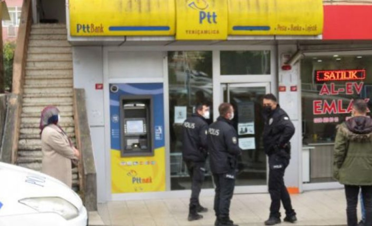 PTTde silahlı soygun: Pişman oldum diyerek teslim oldu