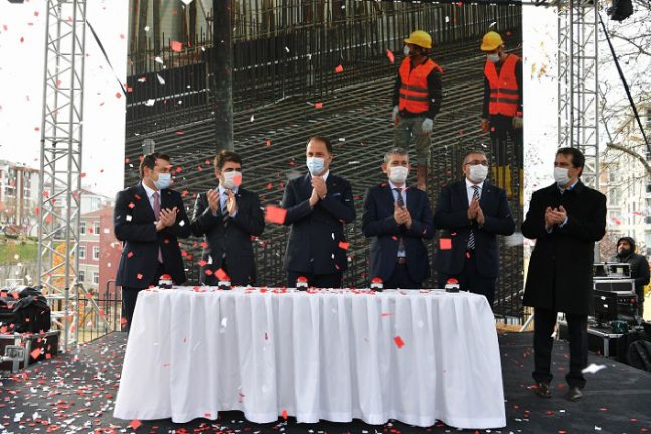Gürpınar polis merkez amirliğinin temeli atıldı
