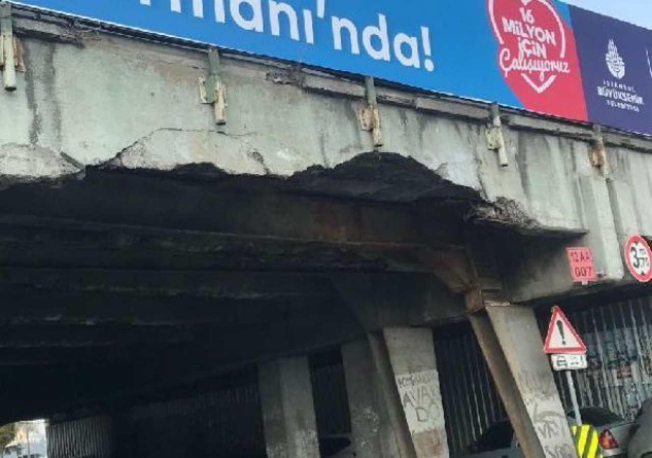 İstanbulda bakımsız üst ve alt geçitler korkutuyor...