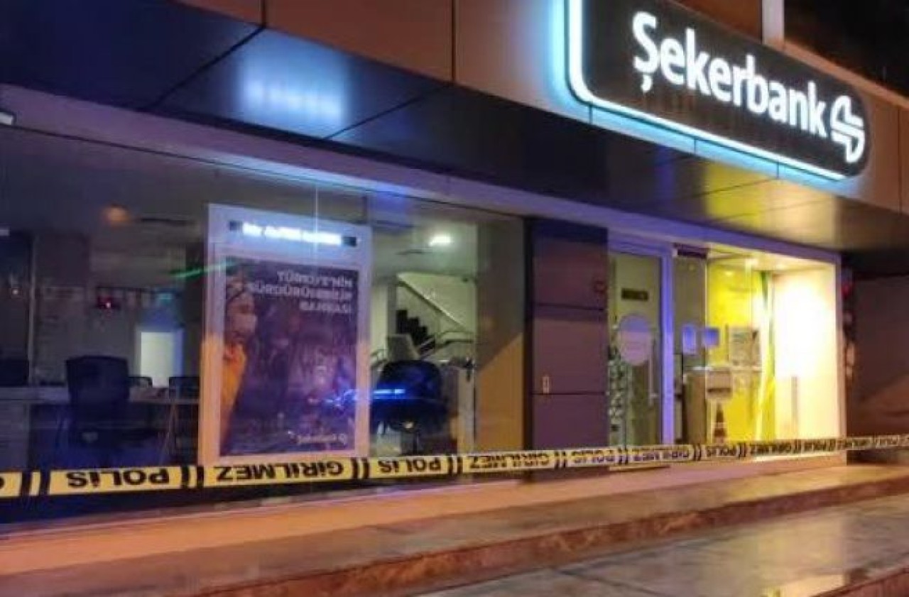 Avcılarda gece yarısı banka soyma girişimi