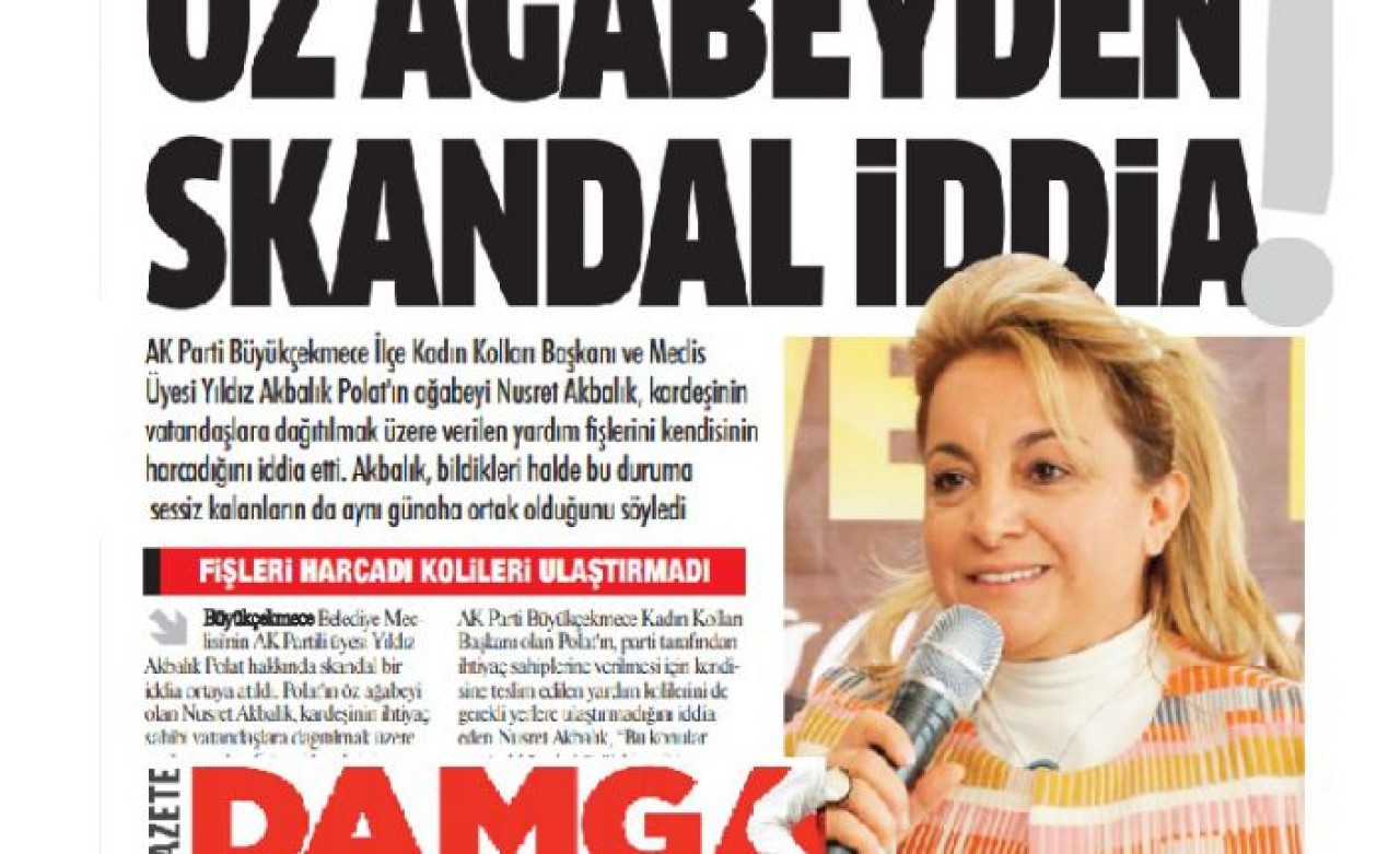 Yıldız Akbalık Polat için Öz ağabeyden skandal iddia 