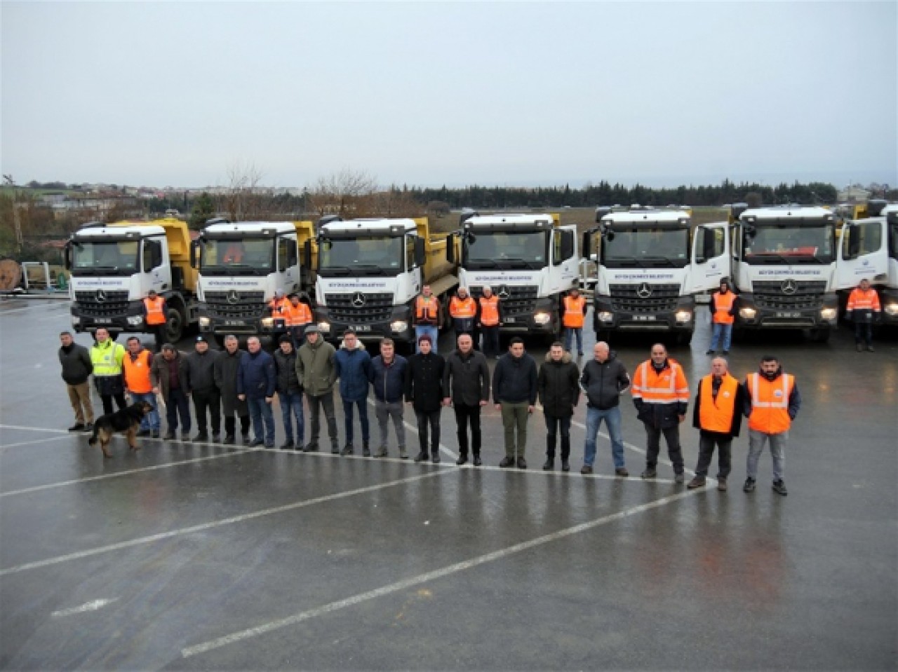 Büyükçekmece’de Kar Timleri Teyakkuza Geçti