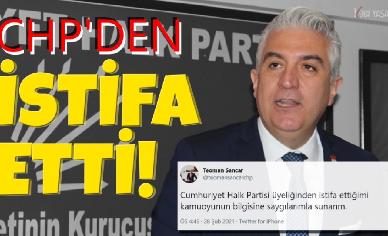 CHPden istifa eden Denizli Milletvekili Teoman Sancar kararını verdi!
