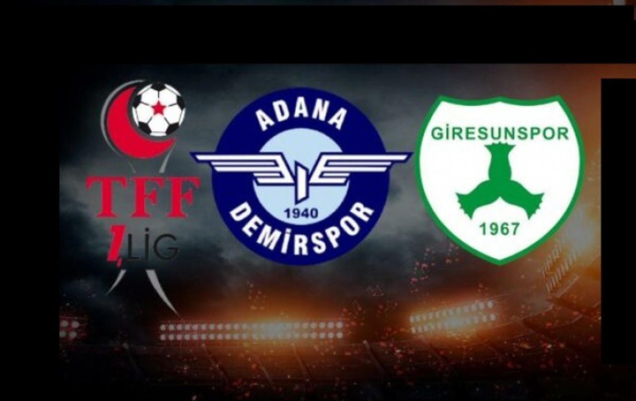 Süper Lige yükselen ilk 2 takım Adana Demirspor ve Giresunspor oldu