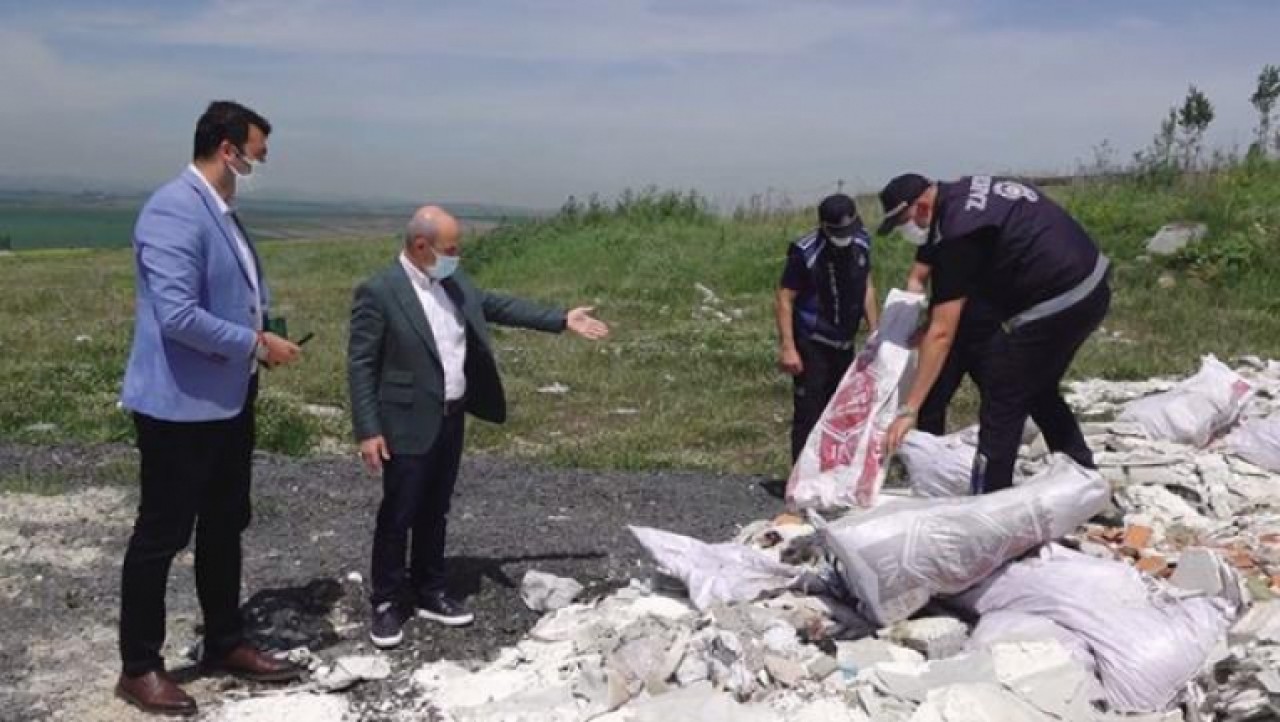 Tam kapanmayı fırsat bilip Büyükçekmece Gölüne kaçak hafriyat döktüler