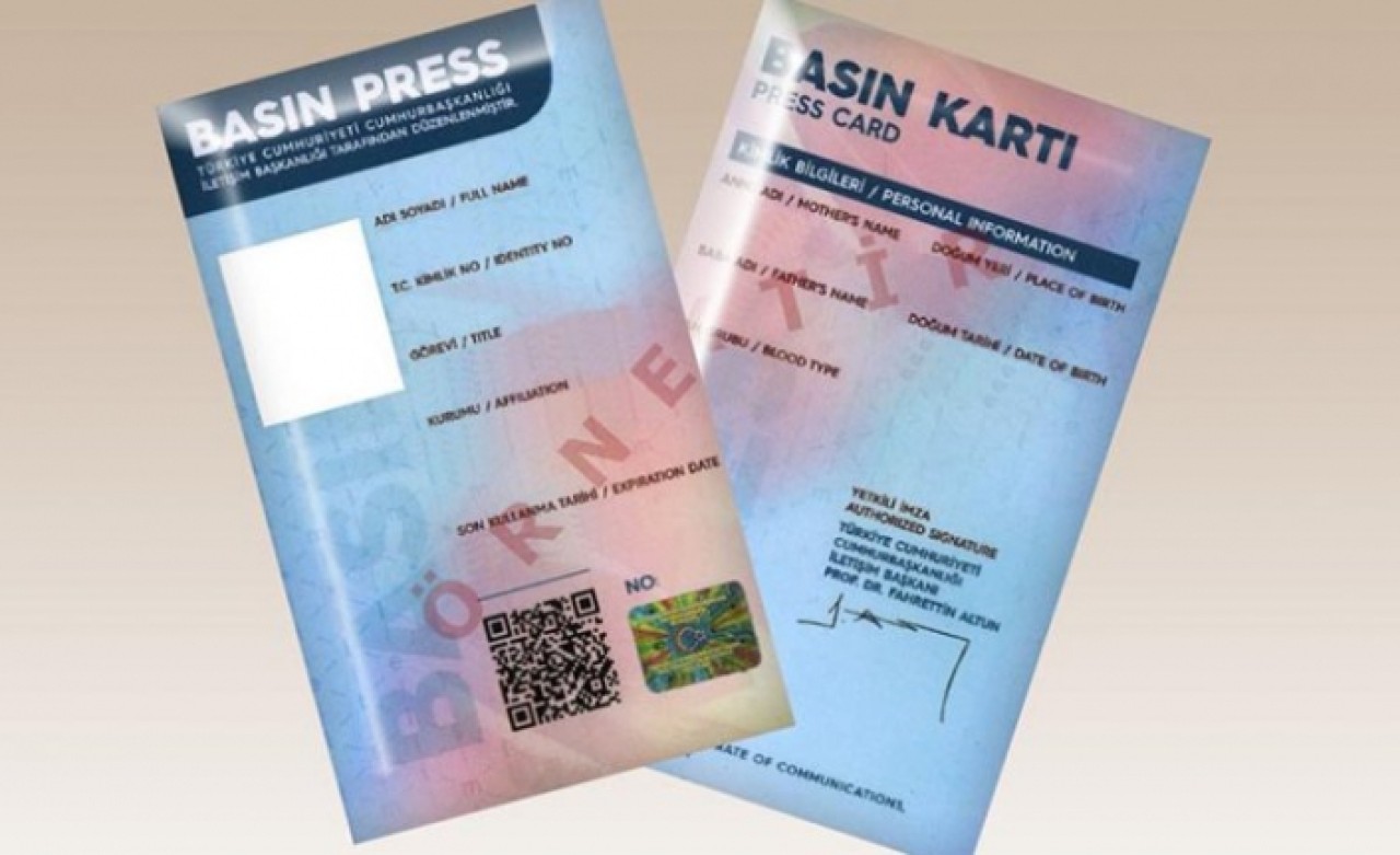 Basın kartı yönetmeliğinde değişiklik