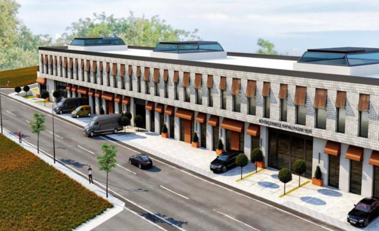 Büyükçekmece modern bir semt pazarına daha kavuşuyor