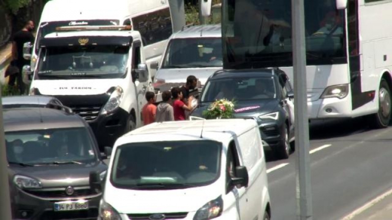 E-5te çocukların korkutan bahşiş yarışı