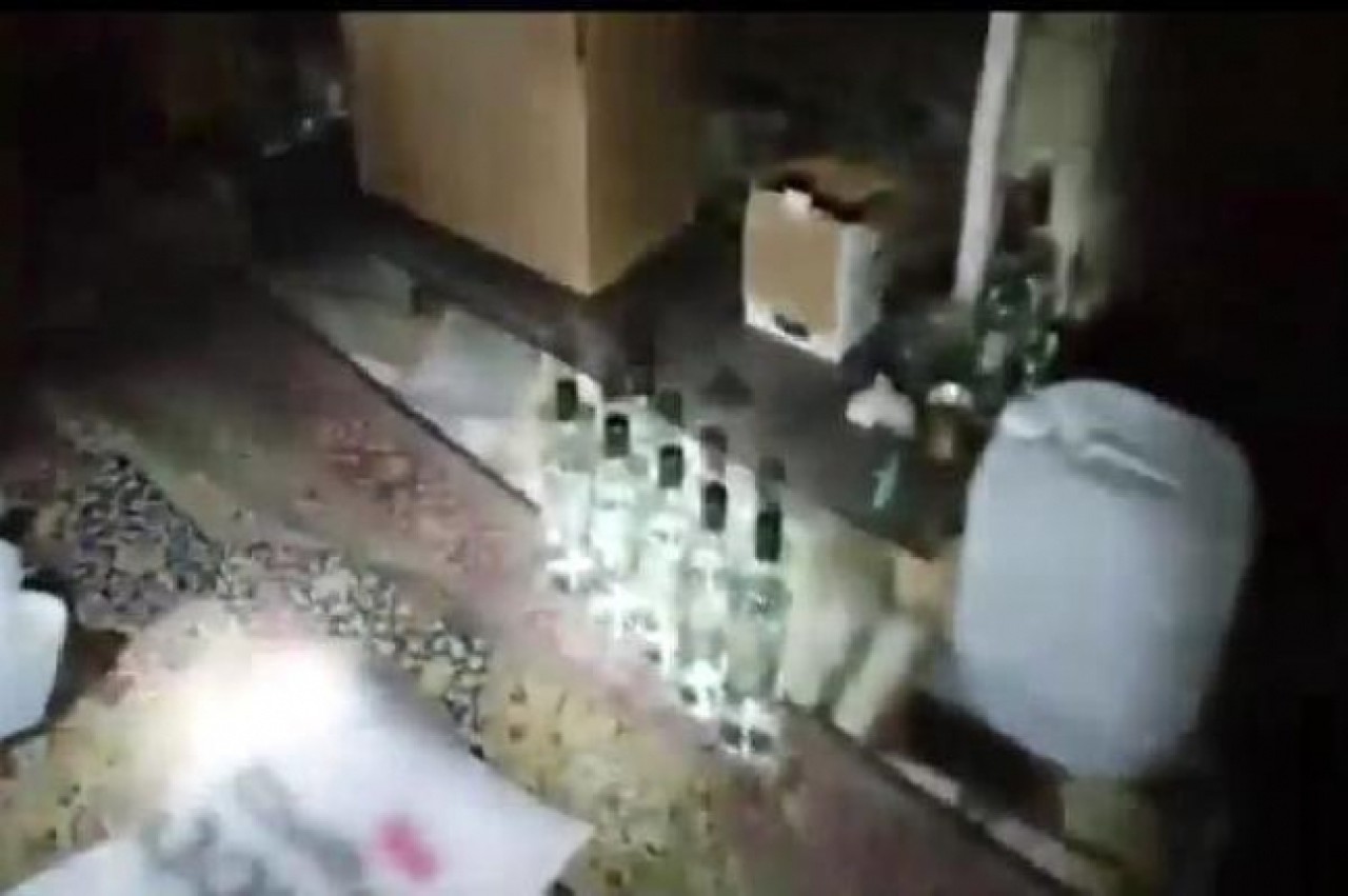 Avcılarda kaçak içki operasyonu