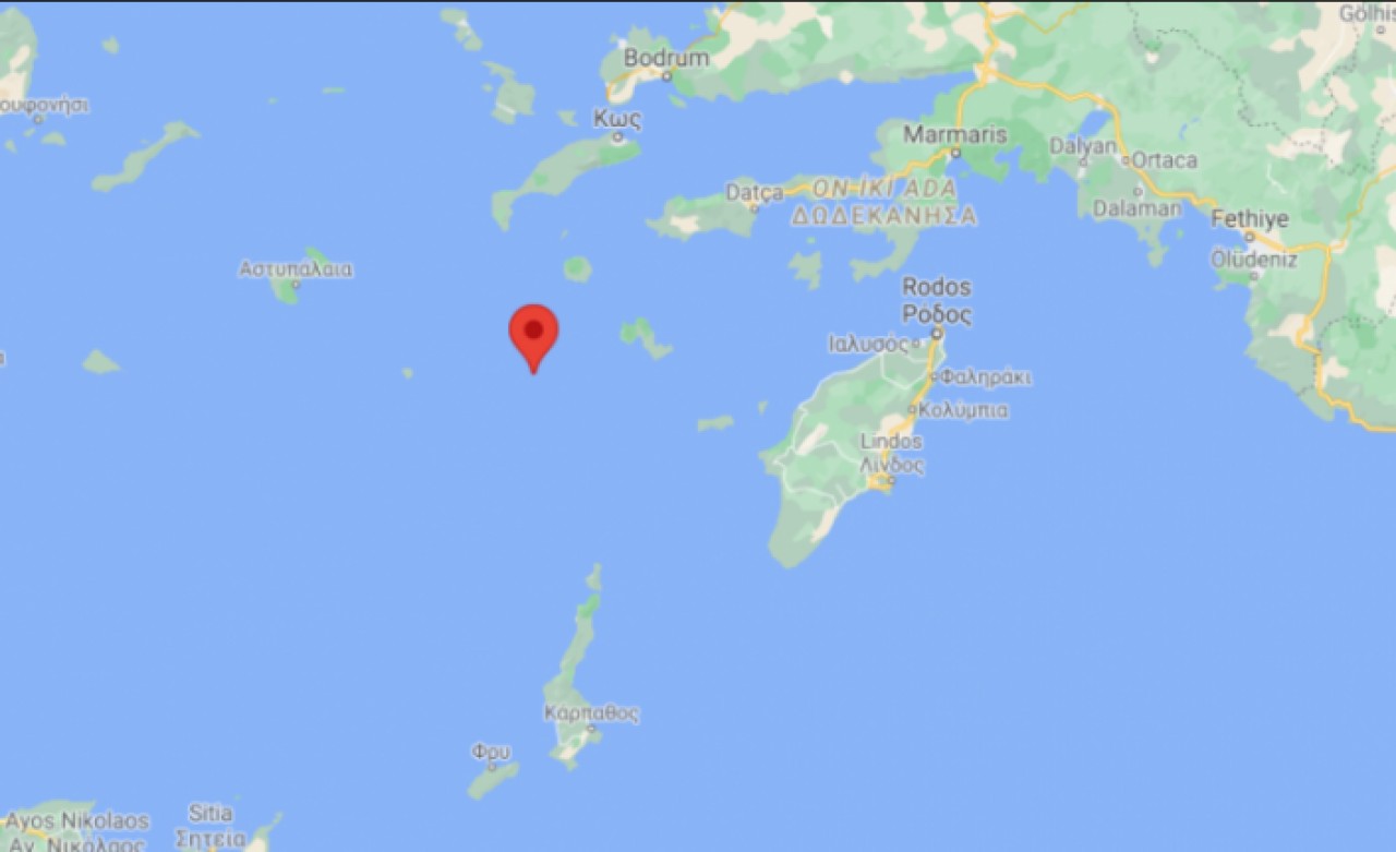 Akdeniz’de 4.0 büyüklüğünde deprem