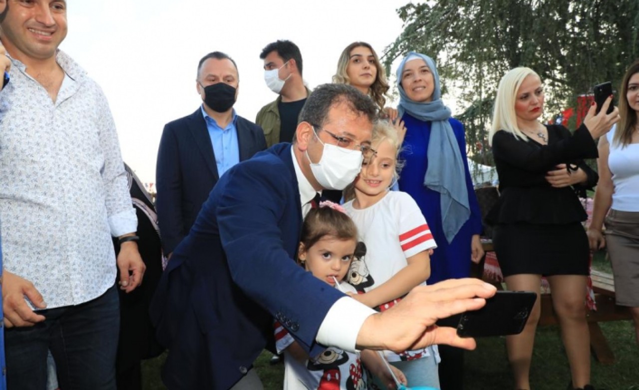 İMAMOĞLU, İBBNİN KAHRAMANLARI İLE PİKNİK YAPTI