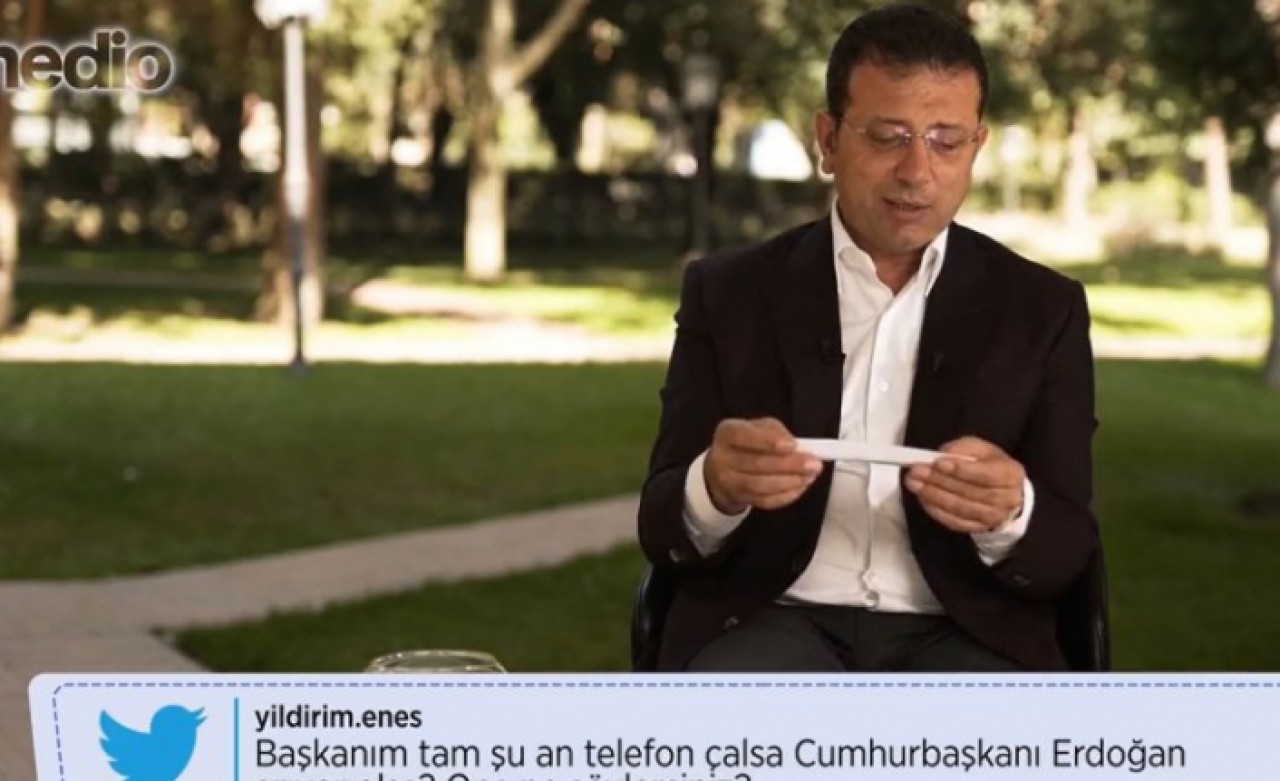 Ekrem İmamoğlunu Telefon çalsa, Erdoğan arasa sorusunu böyle yanıtladı