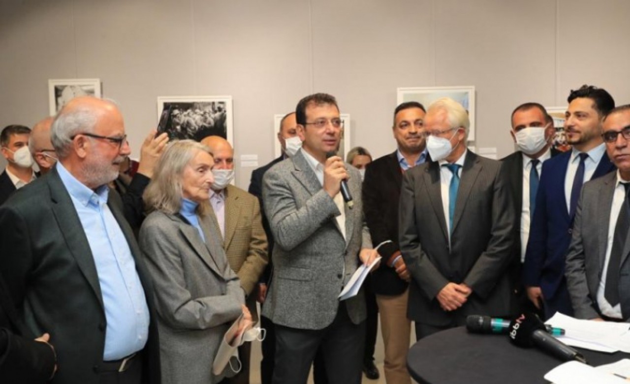 İmamoğlu Almanyaya Göç Sergisinde konuştu: Göçlere engellemek tüm dünyanın ortak sorumluluğu