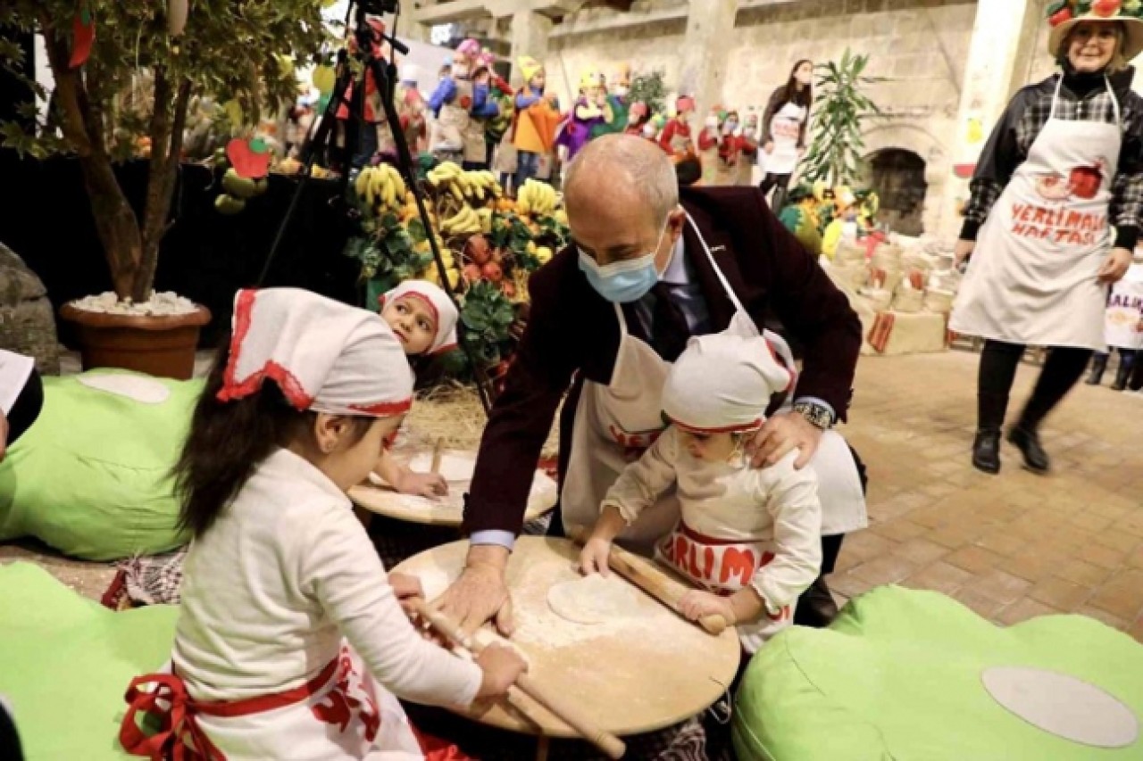 Büyükçekmeceli minikler Yerli Malı Haftasında buluştu