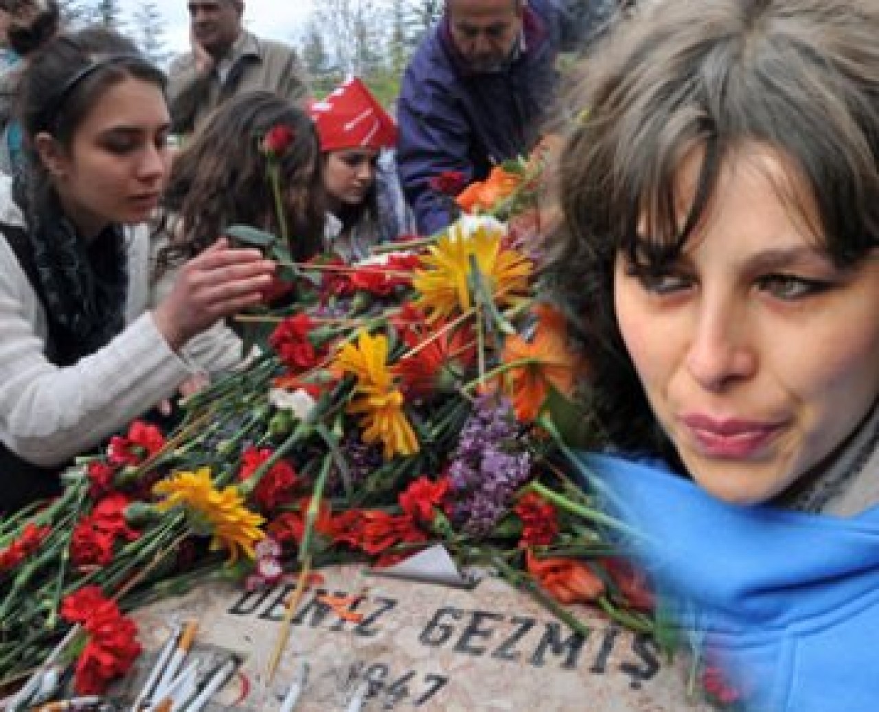 Gözyaşları 3 fidan için aktı