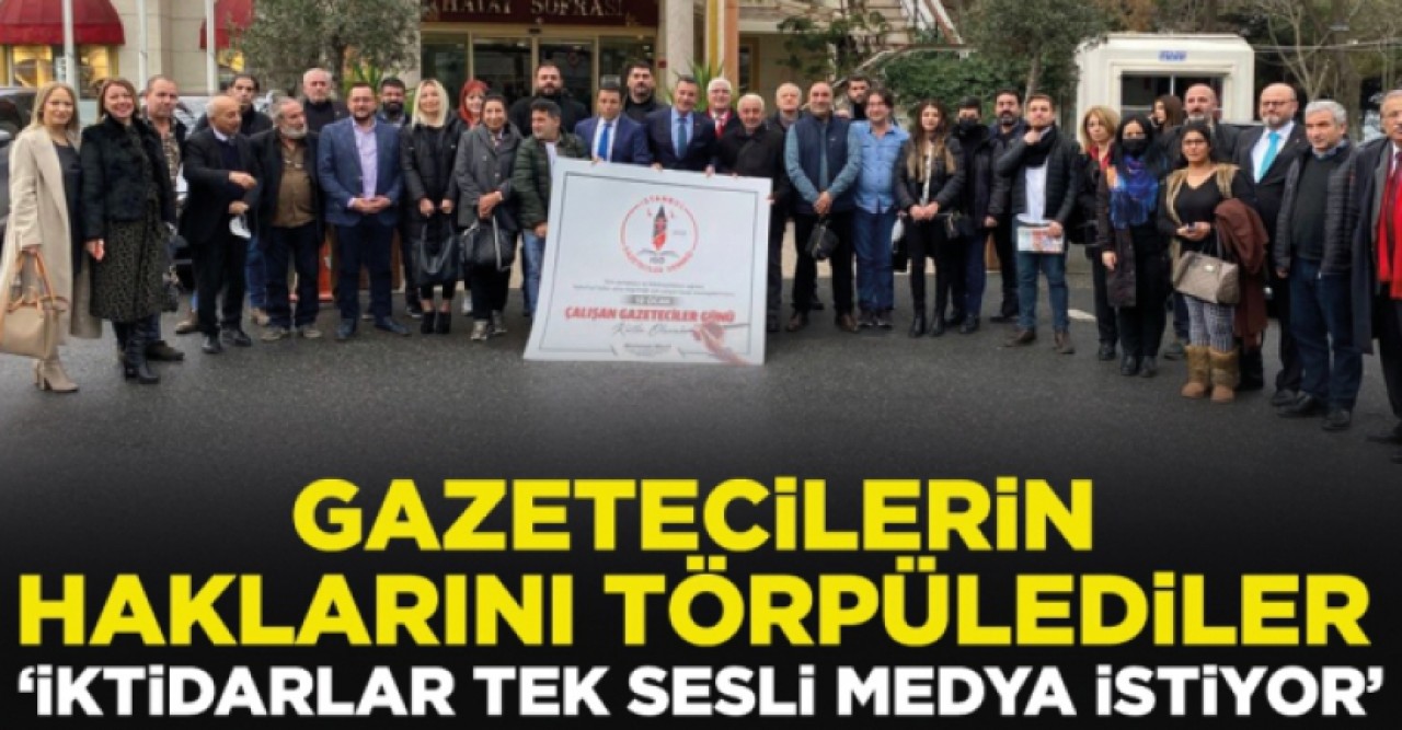 Gazetecilerin haklarını törpülediler: İktidarlar tek sesli medya istiyor