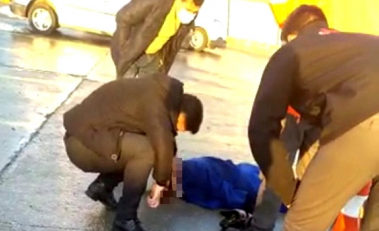 Büyükçekmecede araç muayene istasyonunda feci kaza