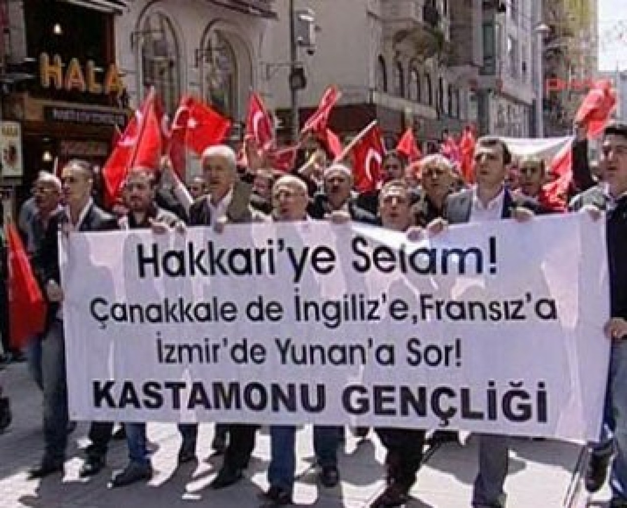 Kastamonulular'dan Taksim'de terör protestosu