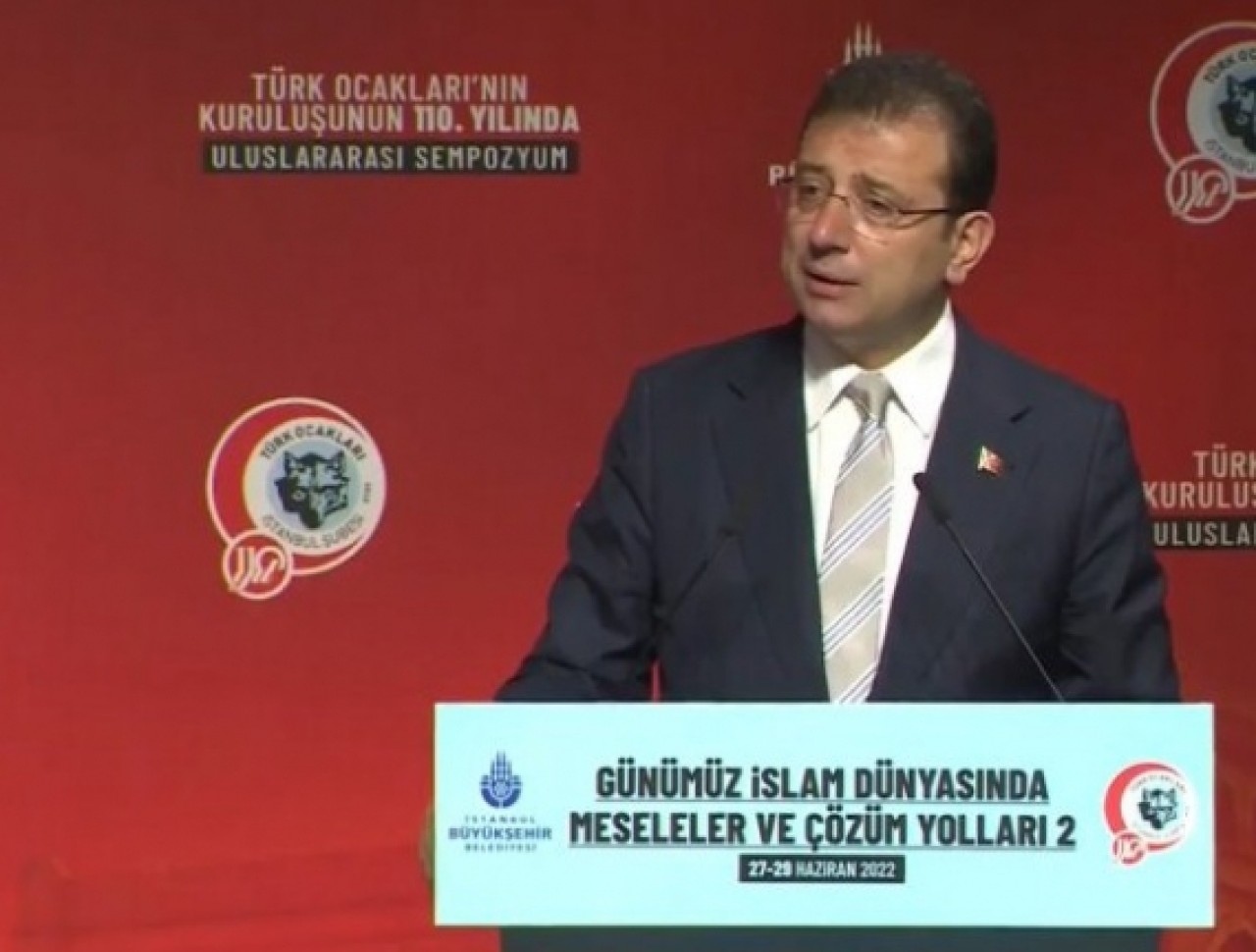 İmamoğlu: İslam coğrafyasında çözüm oluşacaksa hala bunun merkezi İstanbuldur
