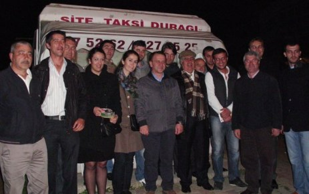 Taksicilere gece ziyareti