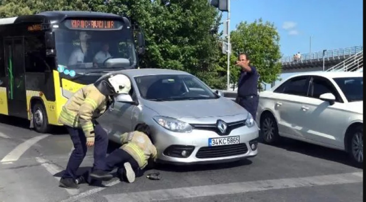 BAKIRKÖYDE GİRDİ, AVCILARDA KURTARILDI