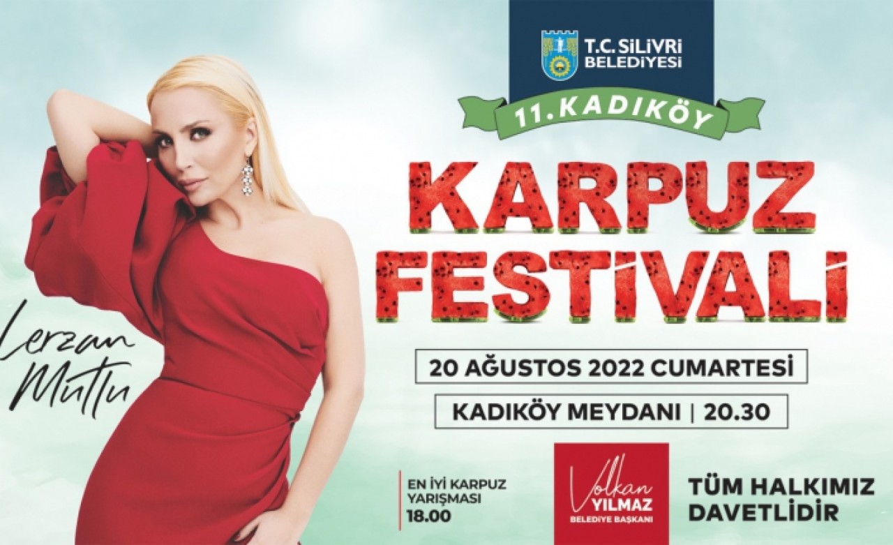 11. KADIKÖY KARPUZ FESTİVALİ BAŞLIYOR